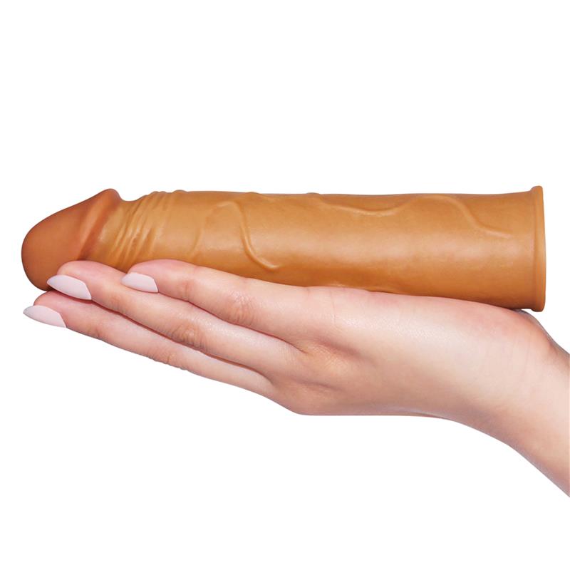 Funda para el Pene Pleasure X Tender Marron