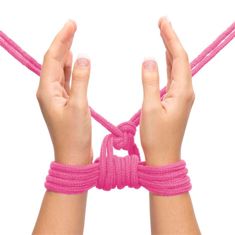 Cuerda Bondage Suave Rosa