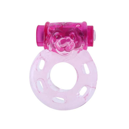 Anillo Vibrador Color Oso Rosa