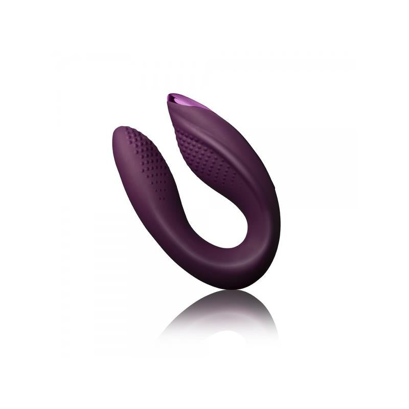 Vibrador para Parejas Rock Chick Diva Purpura