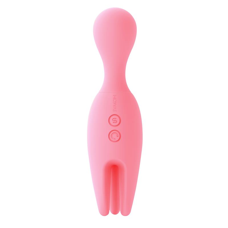 Vibrador Nymph con Brazos Giratorios Independientes Rosa