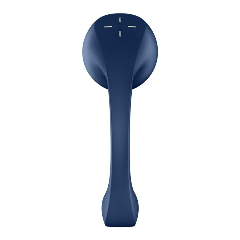 Pro Wave 4 Succionador con Satisfyer Connect App Dark Blue