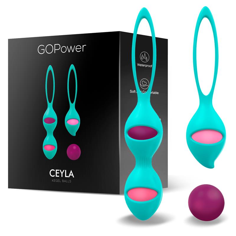 Ceyla Set Bolas Kegel Silicona