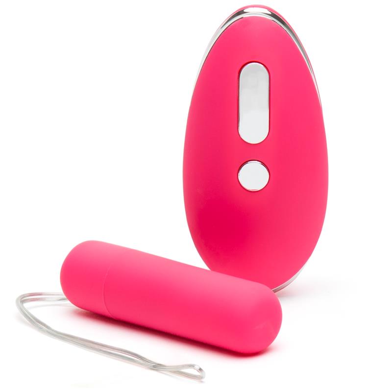 Estimuador Braguita Grande Control Remoto USB Rosa