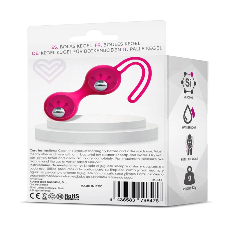 Fitty 2 Bolas Kegel con Peso 52 gr