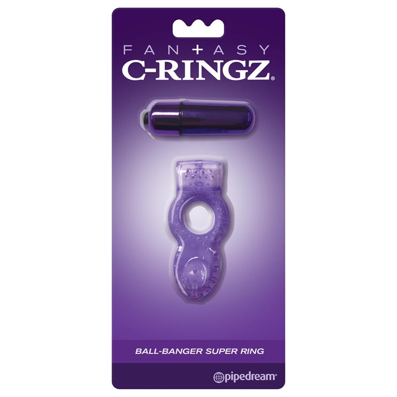 Fantasy C Ringz Super Anillo Ball Banger Purpura