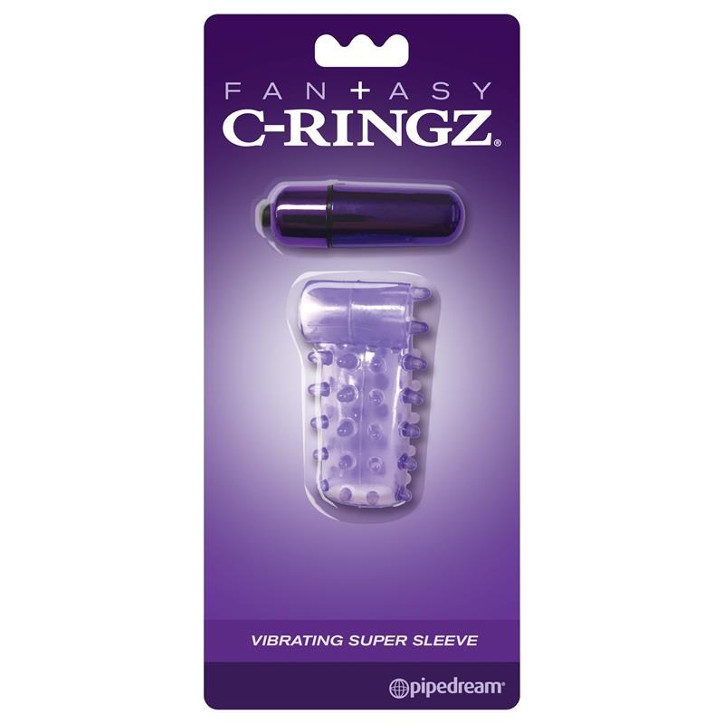 Fantasy C Ringz Anillo Vibrador Cock Sleeve Puerpura