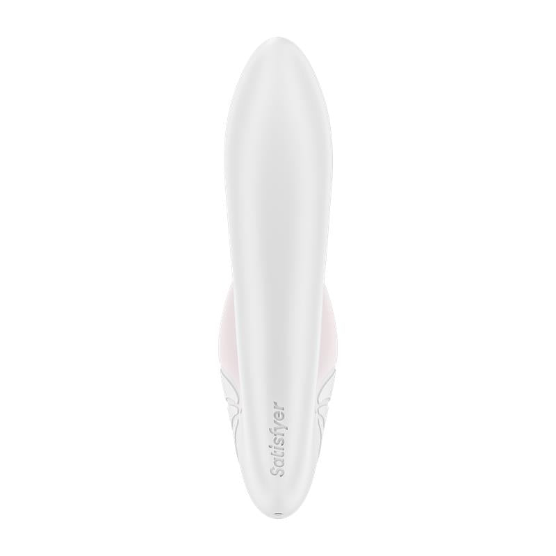 Supernova Succionador y Vibrador Super Flexible USB Blanco