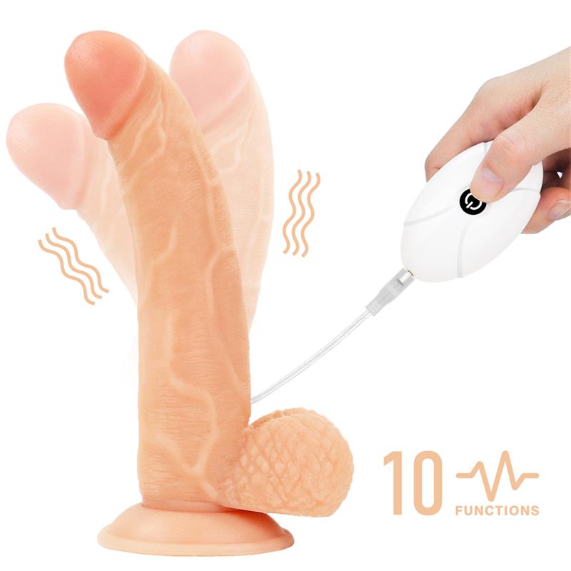 Arnes con Dildo con Vibracion y Control Remoto 85