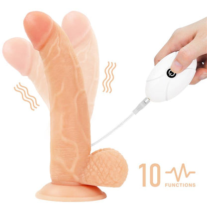 Arnes con Dildo con Vibracion y Control Remoto 85