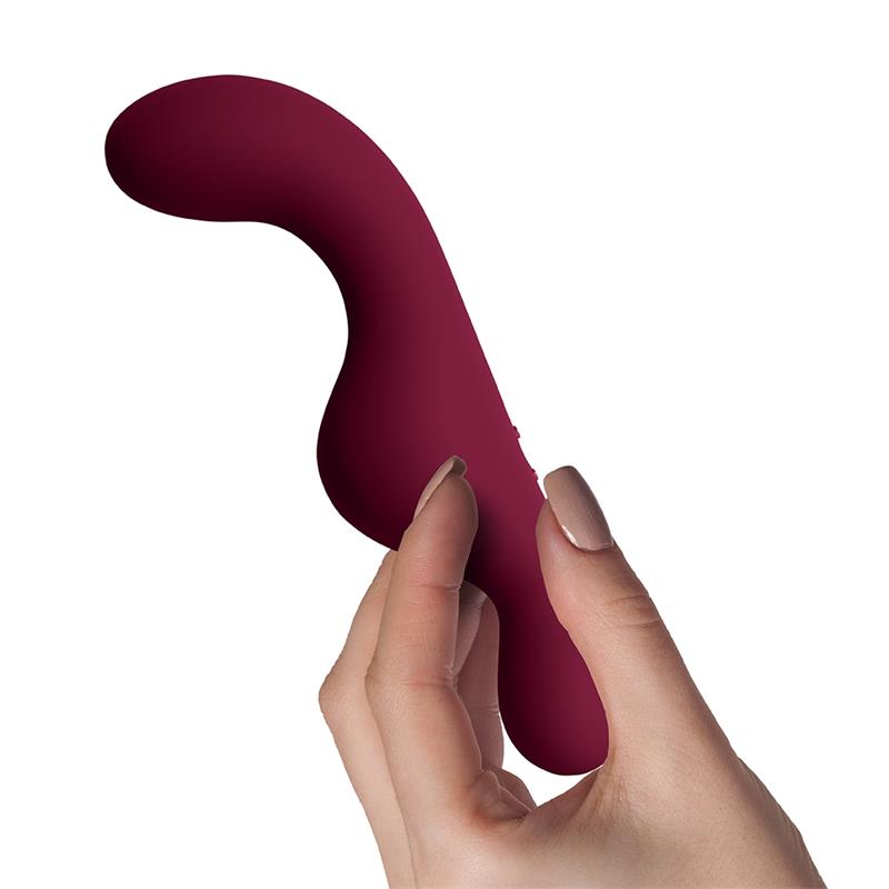 Varita Wand y Vibrador del Punto G Ruby Glow Blush Rojo