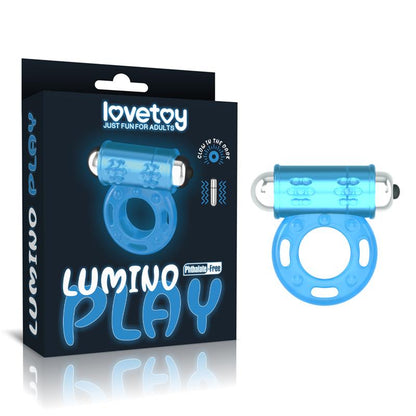 Lumino Play Anillo Vibrador Luz Azul