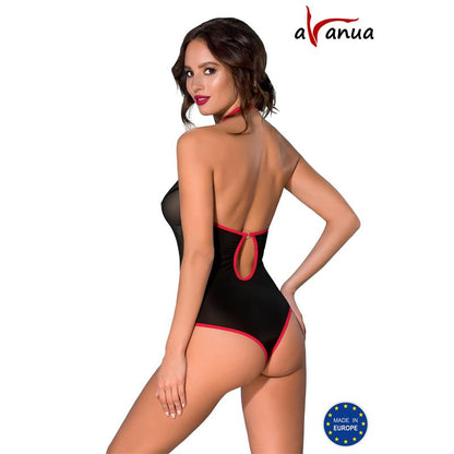 CYRA Body Negro Rojo