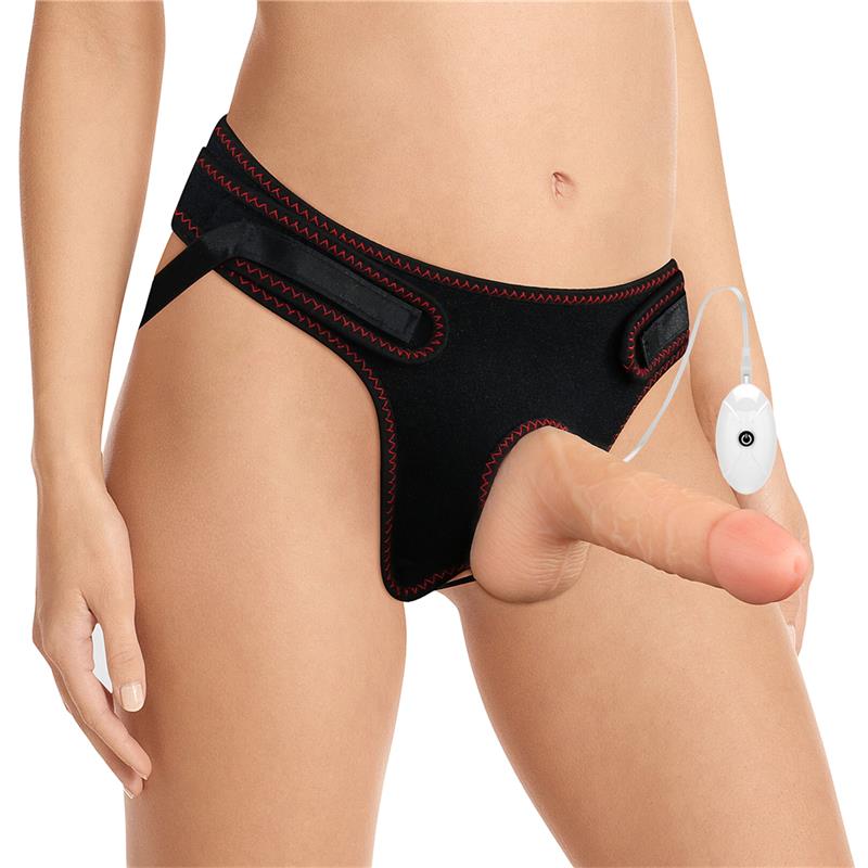 Arnes con Dildo con Vibracion y Control Remoto 70