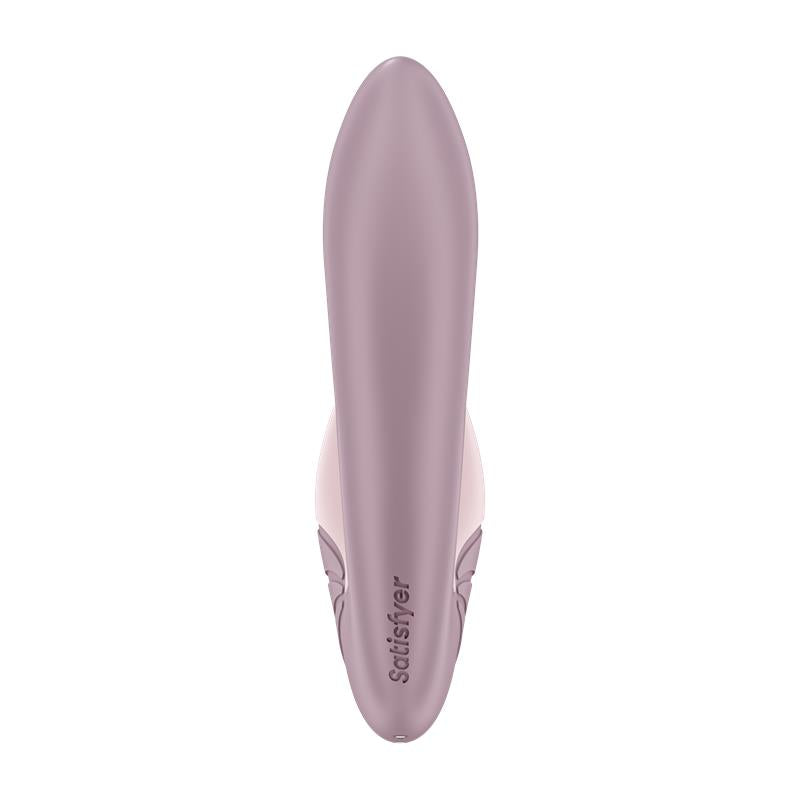 Supernova Old Rose Succionador y Vibrador Super Flexible USB