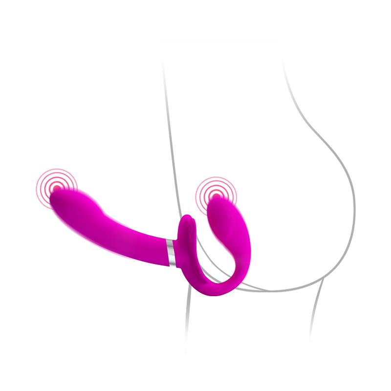 Valerie Vibrador para Parejas sin Arnes USB