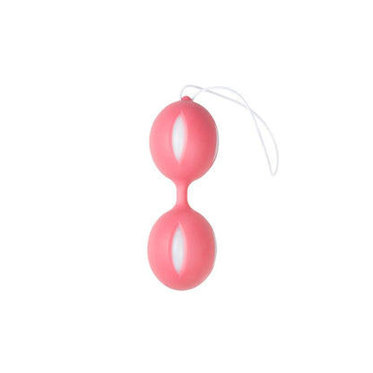 Bolas Kegel Wiggle Duo Rosa y Blanco