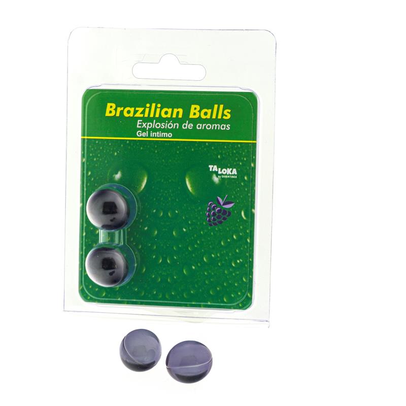 Set 2 Brazilian Balls Aroma Frutas del Bosque