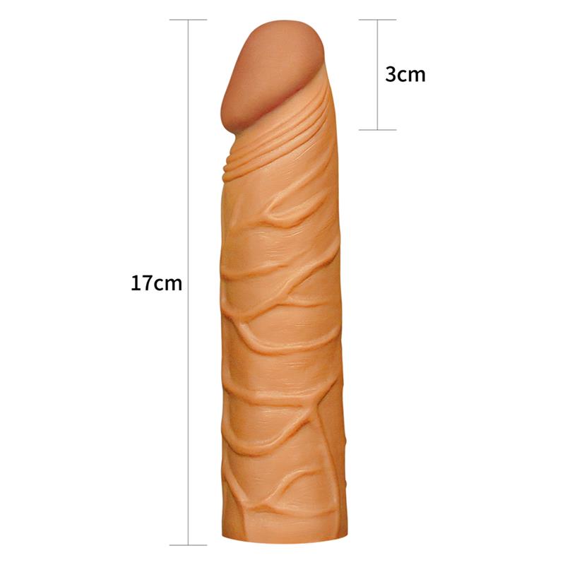 Funda para el Pene Pleasure X Tender Marron