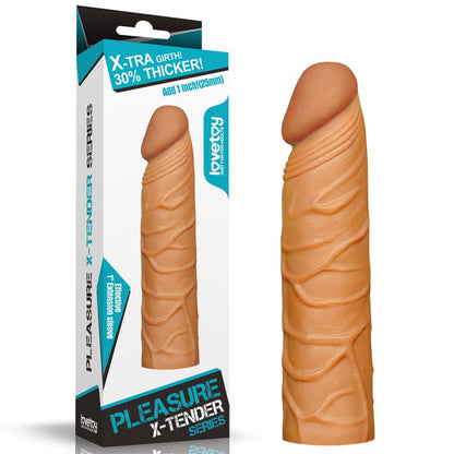 Funda para el Pene Pleasure X Tender Marron