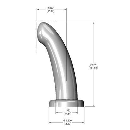 Herspot Dildo Golden Rose Talla Mediana