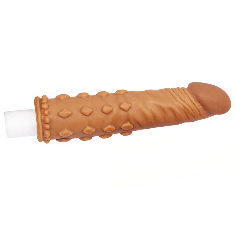 Funda para el Pene Add 2 Pleasure X Tender Marron