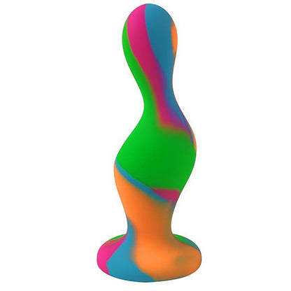 Plug Anal Multi Color Silicona