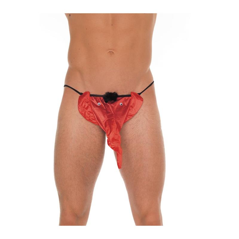 Tanga Elefante Rojo Talla unica