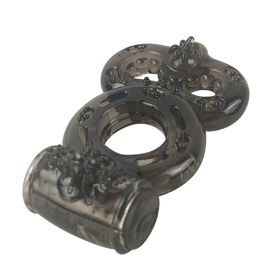 Anillo para el Pene con Vibracion Negro