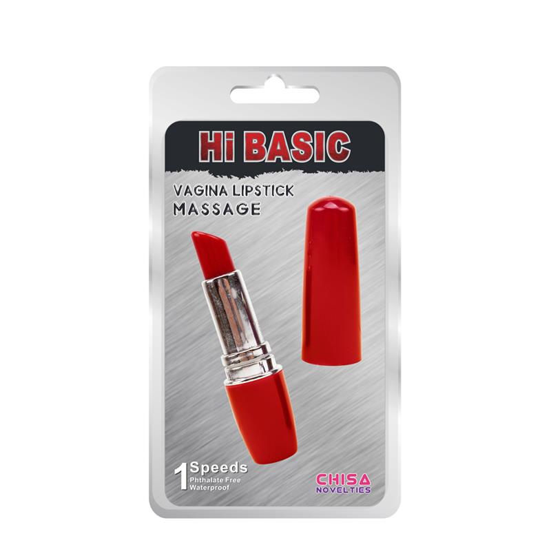 Estimulador Pinta Labios 9 cm Rojo