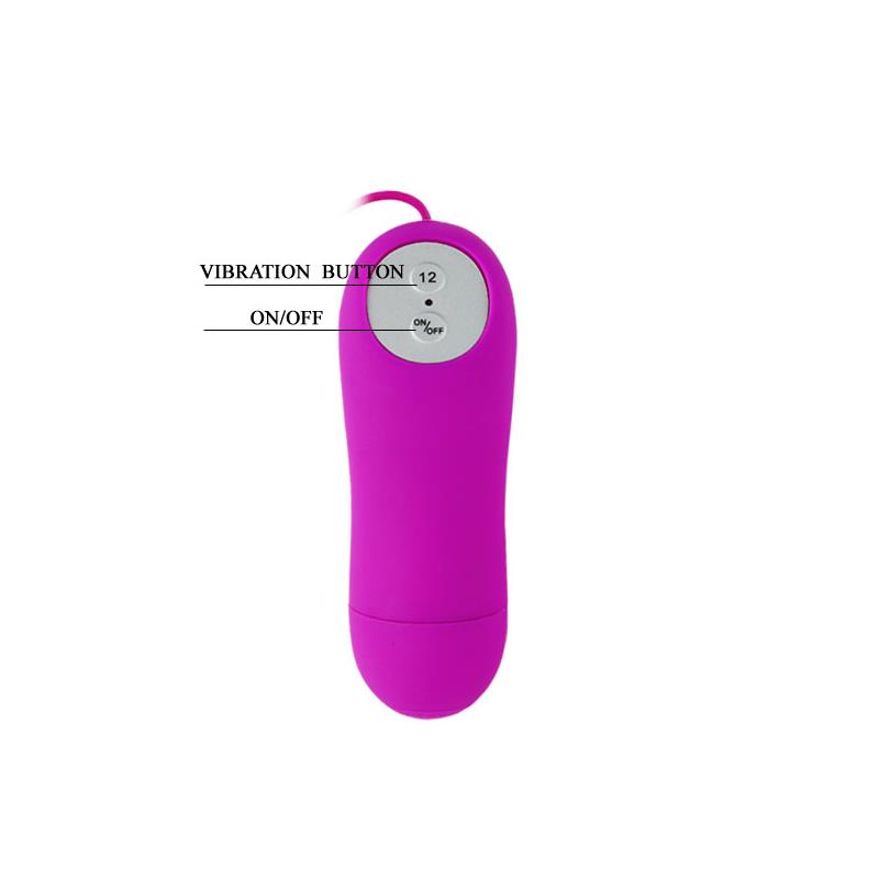 Pretty Love Huevo Vibrador Eunice Color Purpu CL70