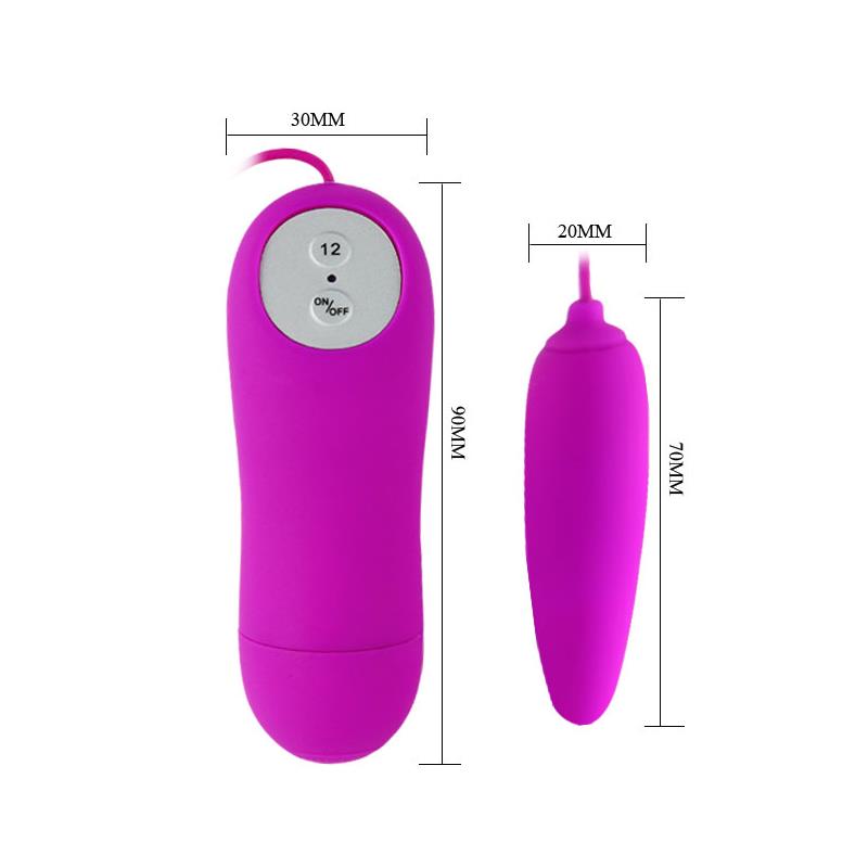 Pretty Love Huevo Vibrador Harriet Color Purp CL70