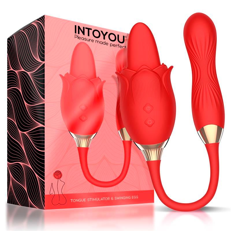 Estimulador de Clitoris con Lengua Vibradora y Movimiento Swinging Oscilante