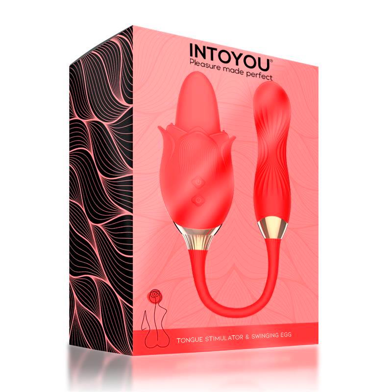 Estimulador de Clitoris con Lengua Vibradora y Movimiento Swinging Oscilante