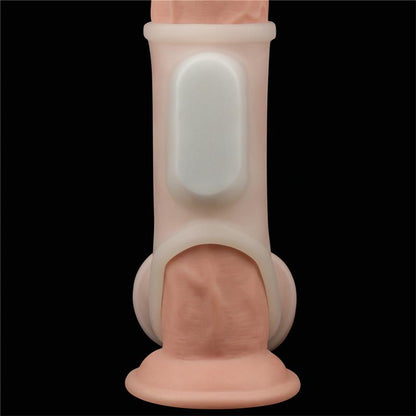 Funda Pene y Testiculos con Vibracion Silk Knights