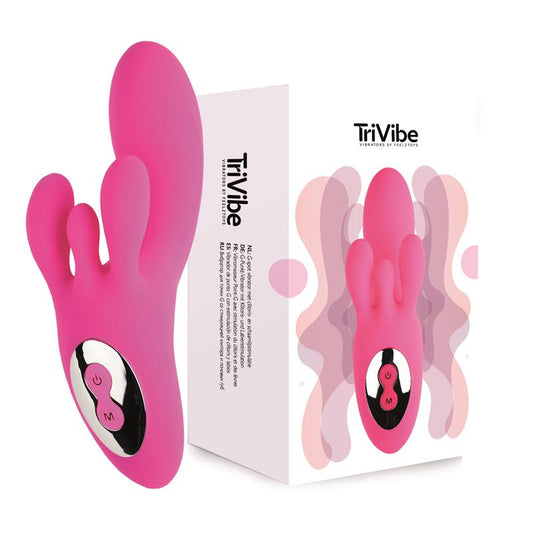 Trivibe G Spot Vibrador Triple Estimulacion