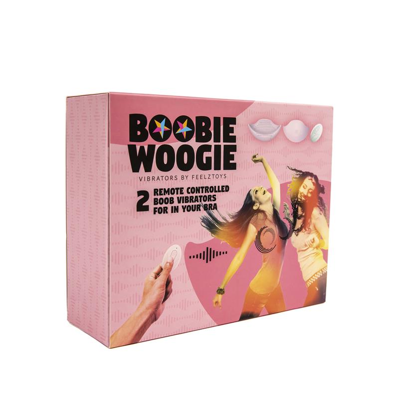 Boobie Woogie Estimulador con Vibracion para Pechos Control Remoto