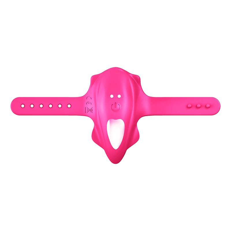 NoSeventeen Estimulador de Braguita Control Remoto USB Magnetico Rosa