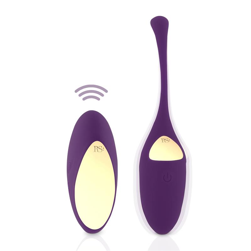 Bola Kegel con Control Remoto Essentials Pulsy Playball Purpura