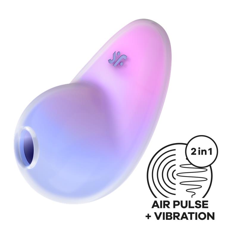 Pixie Dust Succionador de Clitoris con Vibracion Violeta Rosa