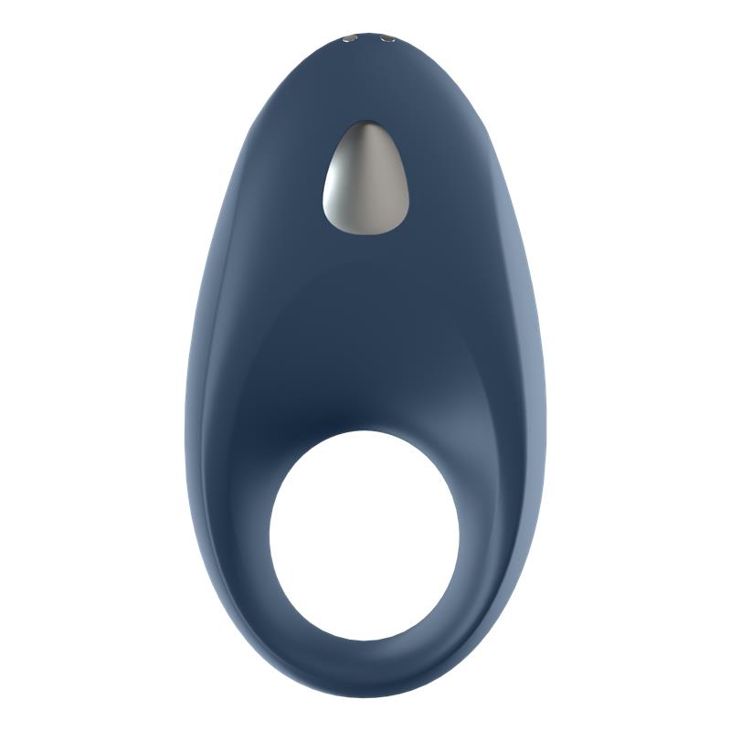 Mighty One Anillo Vibrador con APP Azul