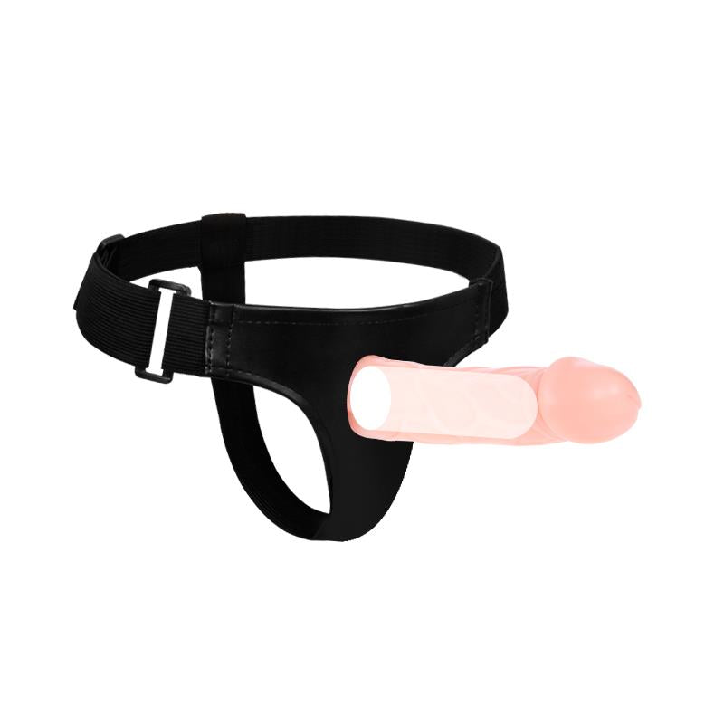 Arnes con Dildo Hueco 16 cm