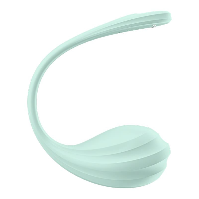 Smooth Petal Vibrador de Braguita con APP Verde