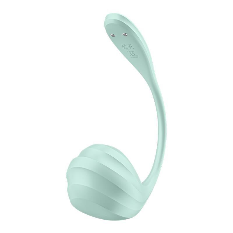 Smooth Petal Vibrador de Braguita con APP Verde