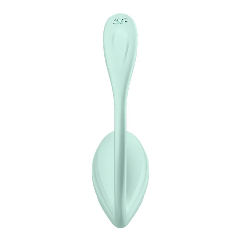 Smooth Petal Vibrador de Braguita con APP Verde