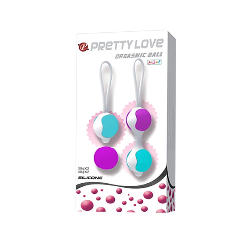 Bolas Kegel Orgasmic Balls Rosa y Azul