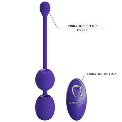 Willie Youth Bolas Kegel con Vibracion y Control Remoto