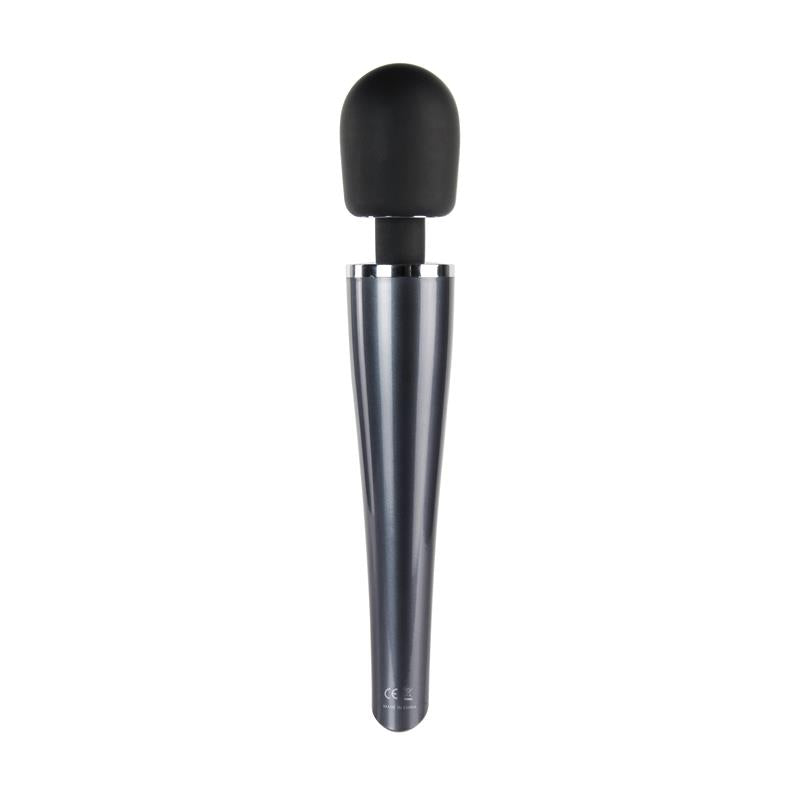 Wand Massager Relyme USB Silicone Black