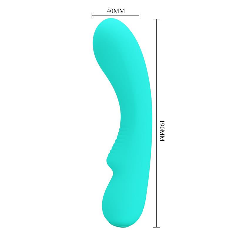 Prescott Vibrador USB Silicone Verde