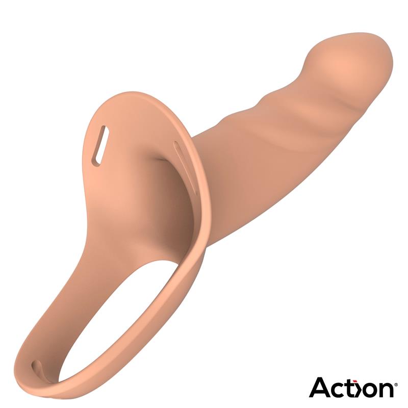 Arnes Strap on con Dildo Hueco Silicona Premium Talla L